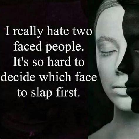 2 faced quotes